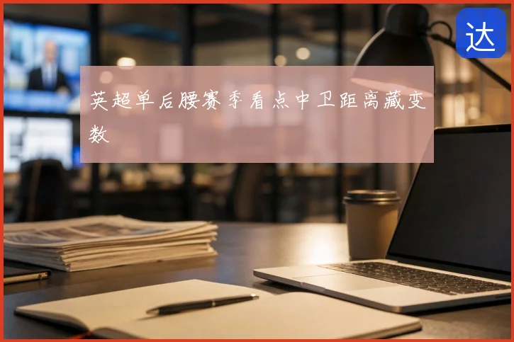 英超单后腰赛季看点中卫距离藏变数